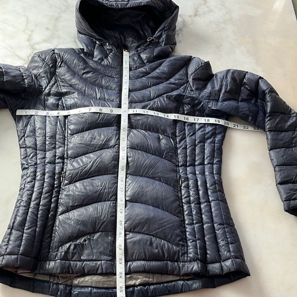Andrew Marc Packable Lightweight Down  Puffer Quilt Jacket Sz S/M Dark Navy*Read - Picture 2 of 11